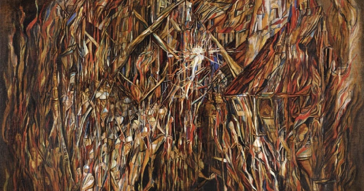 Maria Helena Vieira da Silva work goes up for auction at